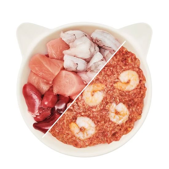 WOW Cat Konzerva Paté Kuře s krevetami Adult 200g