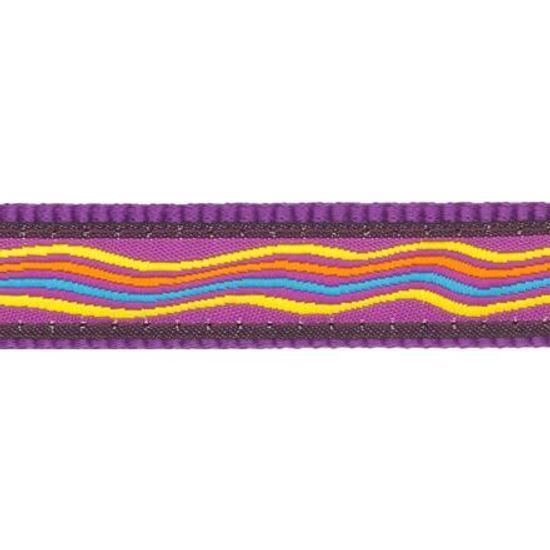 Red Dingo Vodítko přepínací 15 mm x 2 m Dreamstream Purple