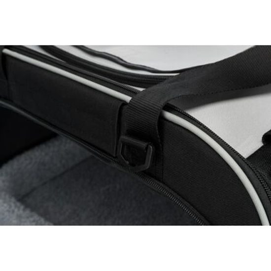 Trixie VALERY transportní taška/bouda 29x31x49cm černá/šedá (max 9kg)