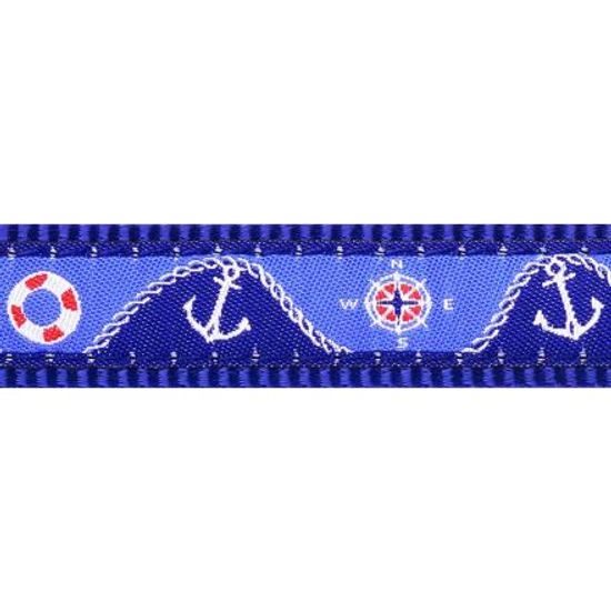Red Dingo Postroj 25 mm x 56-80 cm Nautical Dark Blue