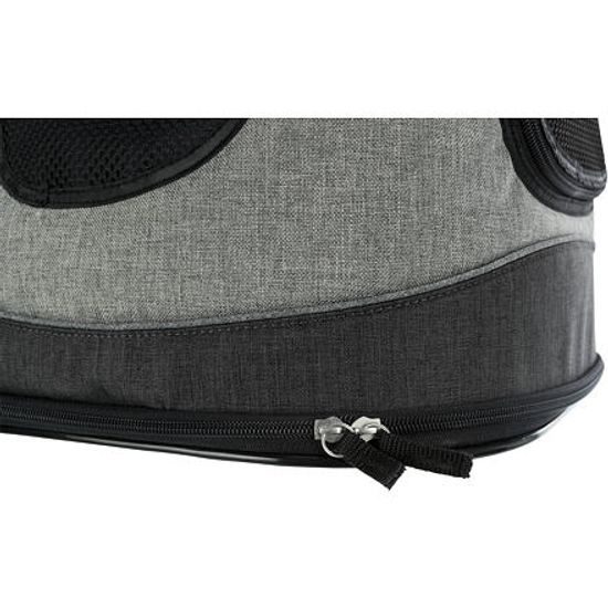 Trixie Nylonový batoh TIMON 34x44x30cm max 12kg šedá