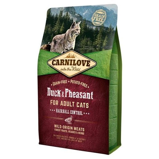 Carnilove Cat Adult Duck & Pheasant Grain Free 2 kg