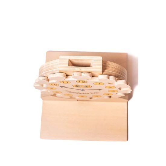 My Intelligent Pets Dřevěný hlavolam Clock