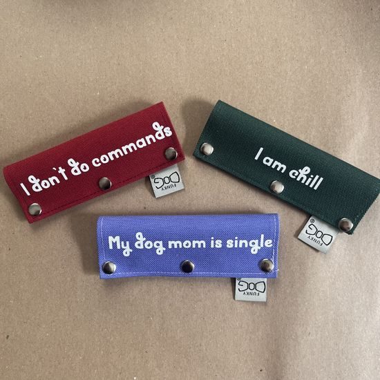 FUNKY DOG Návlek na vodítko originální nápisy