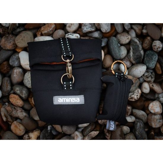 Aminela pouzdro na psí sáčky černé