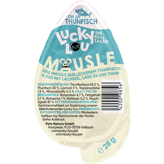 Lucky Lou Mäusle tuňák 28 g