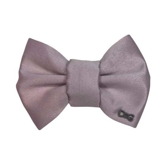 FUNKY DOG Svatební psí motýlek saténový světle fialový