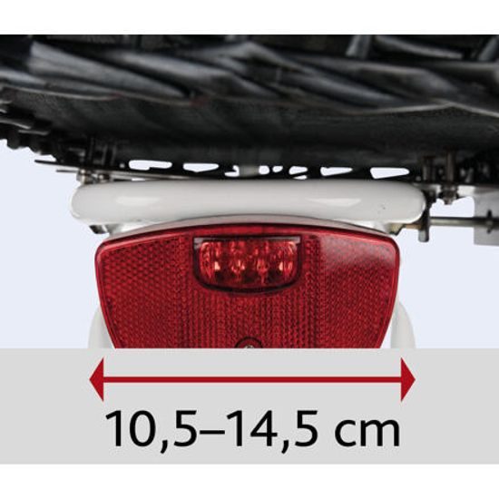 Trixie Přepravní proutěný koš na zadní nosič kola černý 35x49x55cm (max 8kg)