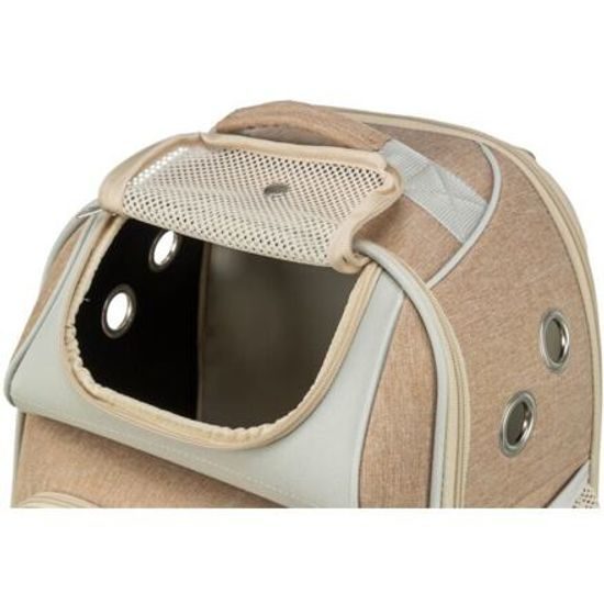 Trixie Batoh WILLOW 38x 25x 45cm do 7kg nylon béžová/hnědá