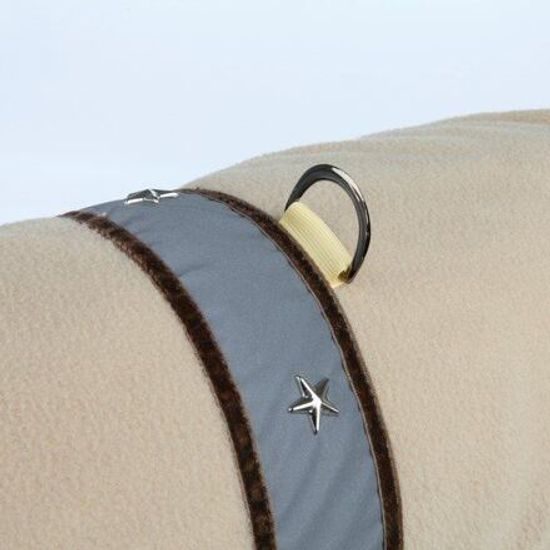 Trixie Flízová vesta POMPEI s náplety