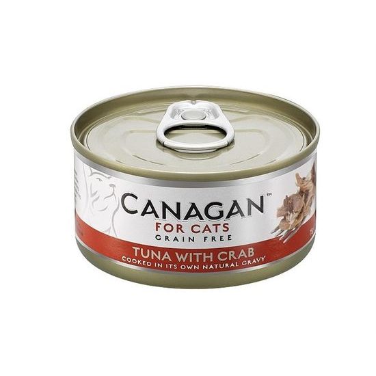 Canagan Cat konzerva Tuňák a Krab 75 g