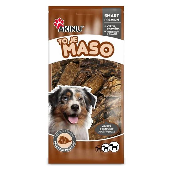 Akinu Sušené plíce pro psy 300 g