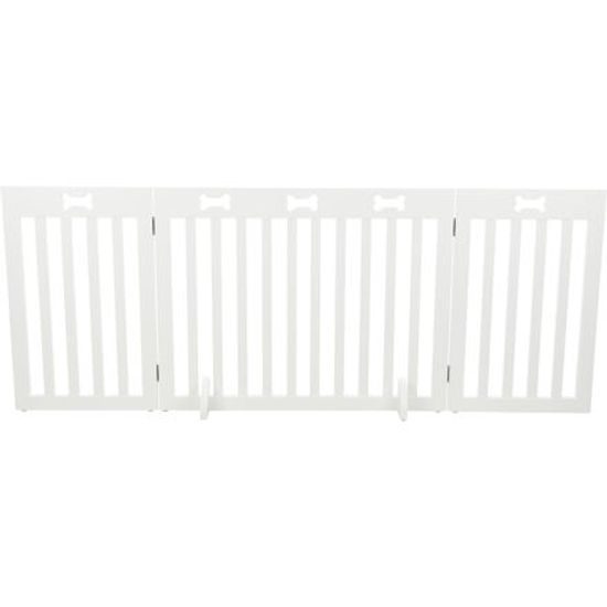 Trixie Branka pro psy 3 díly 82-124x61cm bílá