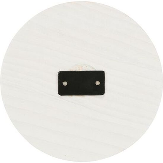 Trixie Kulatý schůdek se sisalem prvek na stěnu ø18x 22cm borové dřevo bílá/šedá