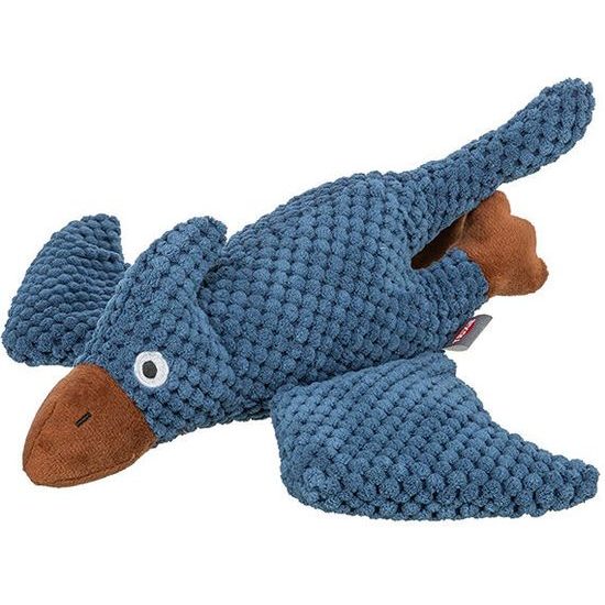 Trixie Be Eco Pterosaurus hračka pro psy se zvukem 30 cm polyester modrá/hnědá