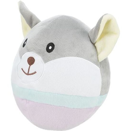 Trixie JUNIOR Bear plyšová medvědí hlava pro štěňata 20cm