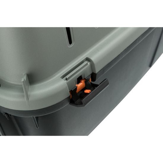 Trixie Be Eco Giona 4 transportní box S-M: 50x51x70 cm antracit/šedo-zelená (max 18kg)