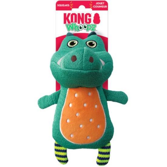KONG Hračka textil Whoopz Gator S