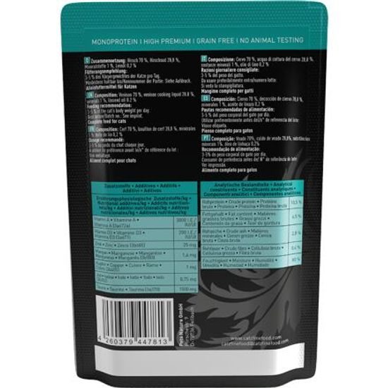 Catz finefood Kapsička CF Purr No.121 s jelením masem 85 g