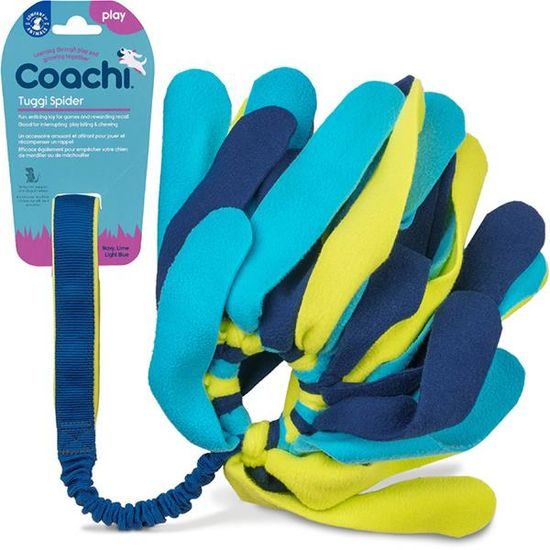 The Company of Animals Hračka bavlna Coachi Tuggi střapec modro-zelený