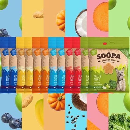 Soopa Pets Soopa Healthy Bites s kapustou a jablkem 50 g