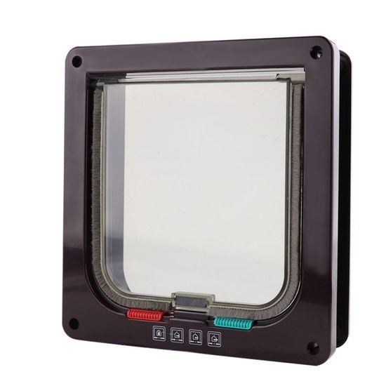 BENTECH Dvířka Bentech pro psy a kočky hnědá – S