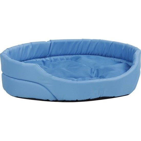 Argi Pelech pro zvířata oválný s polštářem modrý 40 x 30 x 12 cm