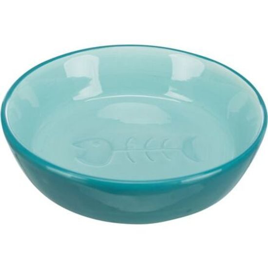 Trixie Keramická miska s obrázkem kostry ryby 200ml/13cm