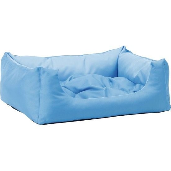 Argi Pelech pro zvířata obdélníkový s polštářem modrý 45 x 35 x 18 cm