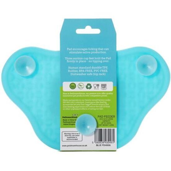 PetDreamHouse lízací podložka Paw Lick Pad modrá