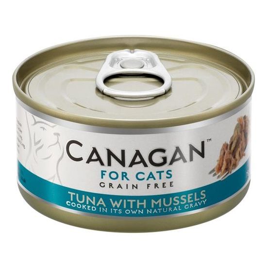 Canagan Cat konzerva Tuňák a mušle 75 g