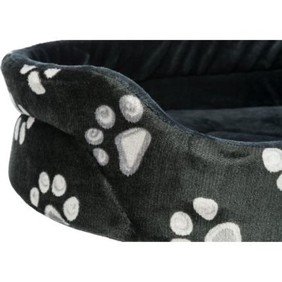 Trixie Pelech JIMMY oválný černý s tlapkami