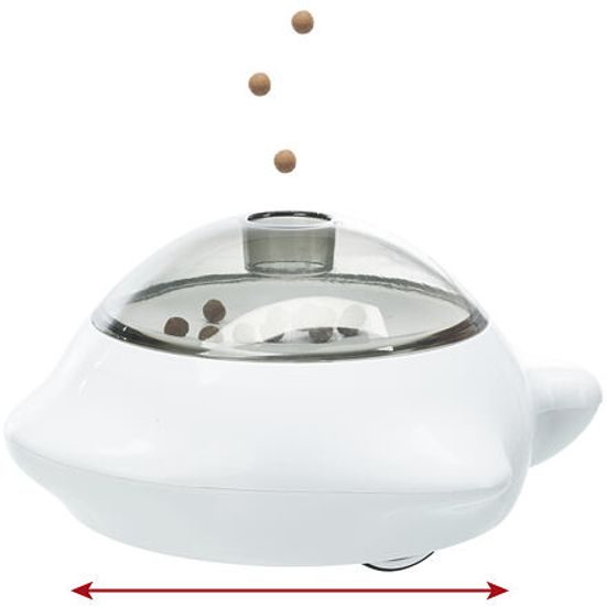 Trixie Snack Popper zásobník vypouštěcí pamlsky aktivní hračka 21x10x12cm bílá