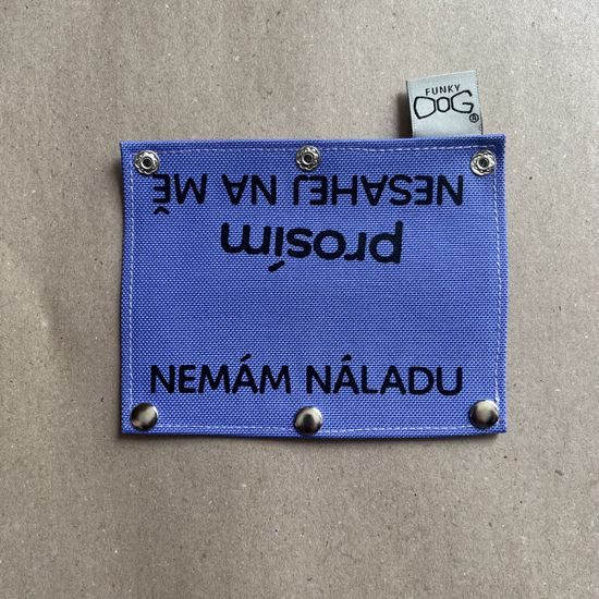 FUNKY DOG Návlek na vodítko originální nápisy