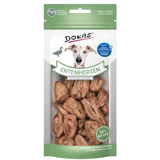 Dokas Mrazem sušená kachní srdíčka 22 g
