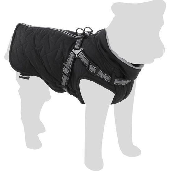 Flamingo Obleček zimní Duker černý 55cm