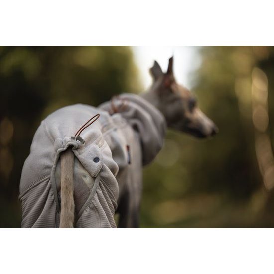 Non-stop dogwear Celotělová mikina Trail quest fleece overall dog jacket béžová