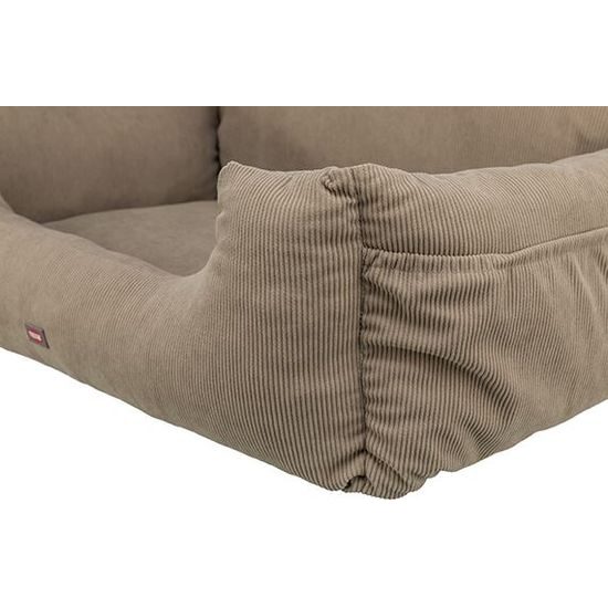 Trixie Sedačka / pelech do auta Double 80x60 šedobéžová