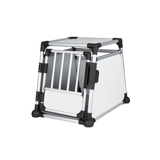 Trixie Transportní klec hliníkový rám pevné panely