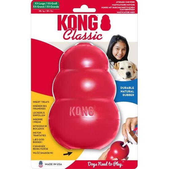 KONG Hračka guma sněhulák Classic XXL