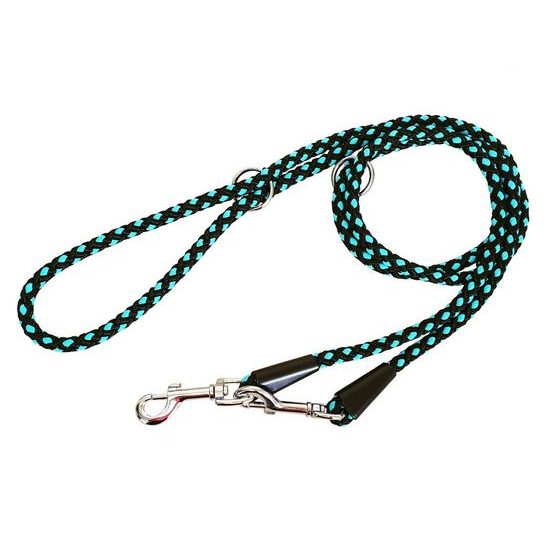 BAFPET Lanové přepínací vodítko UZLÍK 10mm světle modrá