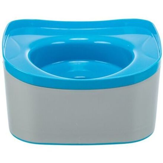 Trixie Cestovní miska STRONG 21x11x21cm tmavošedá/petrolejová