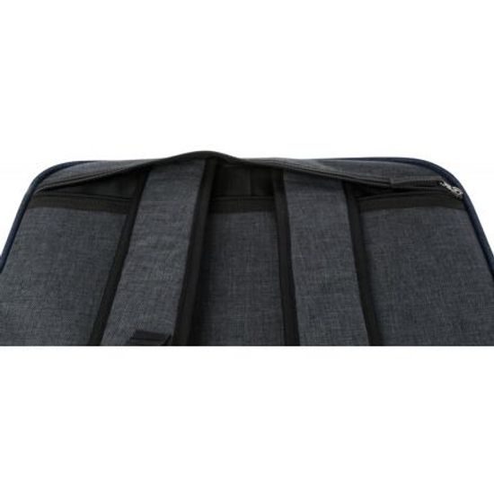 Trixie Batoh a nosítko TARA 2v1 25x38x50cm šedá/modrá (max 7kg)