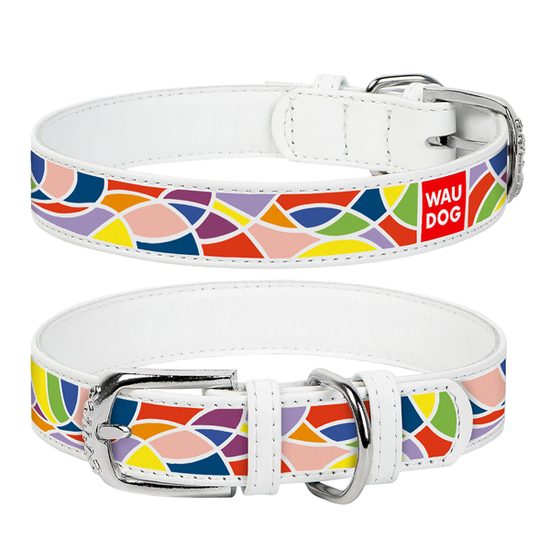 WAUDOG Obojek kožený Vitrage