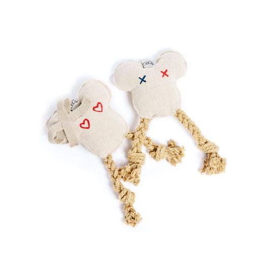 FUNKY DOG slečna Žužlová - přírodní hračka pro psa