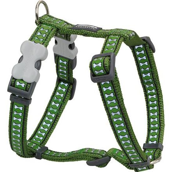 Red Dingo Postroj 2,5cm x 56-80cm reflexní