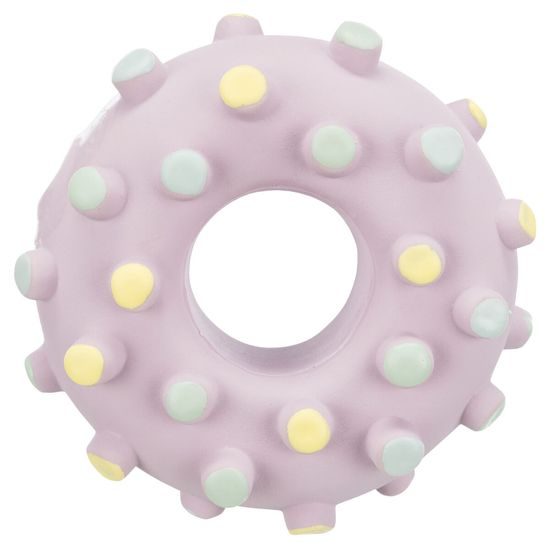 Trixie JUNIOR Mini latexový donut se špuntíky 8 cm