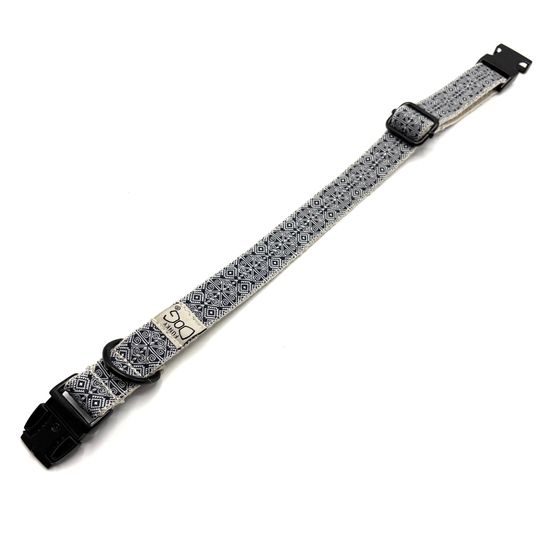 FUNKY DOG Set konopný obojek a přepínací vodítko