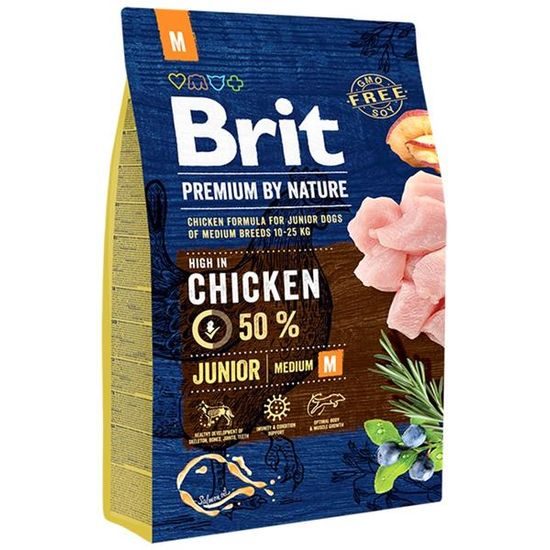 Brit Premium by Nature Dog Junior M 3 kg