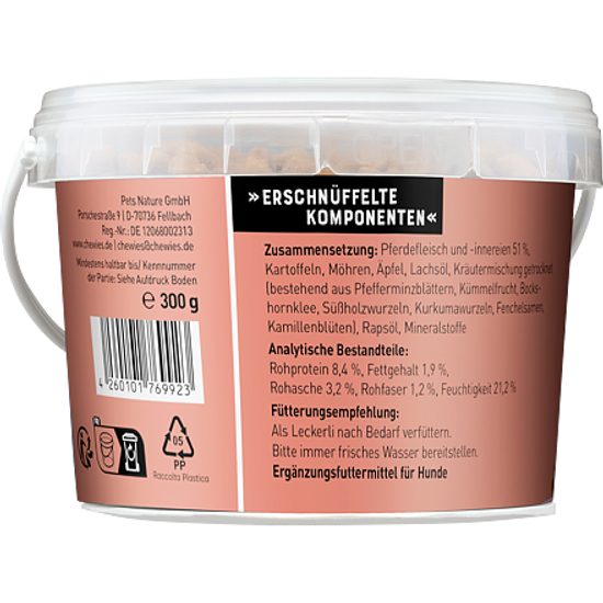 Chewies Trainings-Happen Pferd koňské 300 g